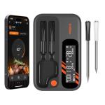 Wireless Meat Thermometer with Dual Probes and Backlight
