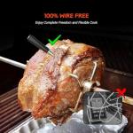 Wireless Meat Thermometer with Dual Probes and Backlight