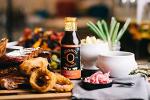 Kosmos Q Peach Habanero BBQ Sauce, 15.5 Oz