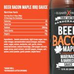 Elijah's Xtreme Beer Bacon Maple BBQ Sauce
