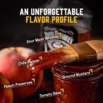 Whiskey Peach BBQ Sauce for Grilling Delight