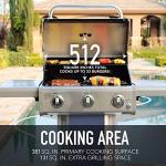 Kenmore 3-Burner Propane BBQ Grill with Side Tables