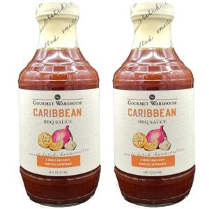 Caribbean BBQ Sauce - Gluten-Free, 16 oz (2 Pack)