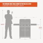 Monument Grills 3-Burner Propane Gas Grill