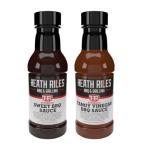 Heath Riles BBQ Sauces, Sweet and Tangy Vinegar BBQ Sauce Sampler, Pit Master Barbecue Sauce For Meat, Marinades, Dressings