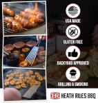 Heath Riles BBQ Rub - Sweet Seasoning, Champion Pitmaster Recipe, Legendary Rubs For Smoking & Grilling, 70+ BBQ Championships, 10 oz.
