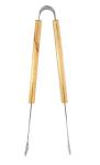 Jim Beam 3-Piece Barbecue Tool Set with Stainless Steel Cleaning Brush, 5-in-1 Spatula and a Pair of Tongs