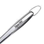 Dyna Glo 3PC Stainless Steel Grill Set. Tong, Spatula, Basting Brush - W. Stands