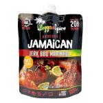 Reggae Spice Jamaican Jerk BBQ Marinade | 60-Second Authentic Wet Rub Seasoning Sauce for Cooking Meats | Gluten Free, Vegan, and Keto Friendly | 11 oz (Sweet & Sassy Pouch)