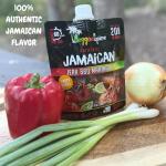 Reggae Spice Jamaican Jerk BBQ Marinade | 60-Second Authentic Wet Rub Seasoning Sauce for Cooking Meats | Gluten Free, Vegan, and Keto Friendly | 11 oz (Sweet & Sassy Pouch)