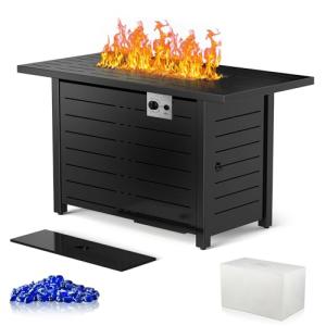 43" Propane Fire Pit Table for Outdoor Fun