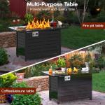 50,000 BTU Propane Patio Fire Table 109.2 cm