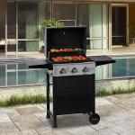 Master Cook 3-Burner Propane Gas Grill