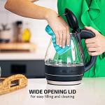 OVENTE 1.5L Electric Glass Kettle - Fast Boiling