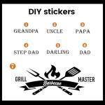 Grill Tool Set, Wooden Grilling Accessories, Heavy Duty Stainless Steel BBQ Grill Tools Set for Outdoor Grill with Spatula, Tongs Aluminum Case for Camping Backyard Barbecue, Grill Set for Men Women