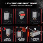 Binchotan Charcoal for Japanese BBQ - 11lbs