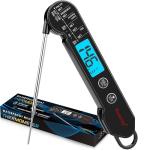 Instant Read Digital Meat Thermometer - Waterproof, Backlight