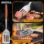 Premium BBQ Tool Set with 5 Essential Accessories