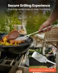 VEVOR 4-Piece Heavy Duty BBQ Tool Set
