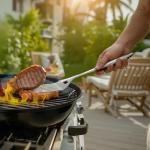 VEVOR 4-Piece Heavy Duty BBQ Tool Set