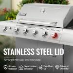 Royal Gourmet Stainless Steel Gas Grill with Rotisserie