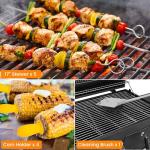 Stainless Steel Grill Tool Set with Accessories