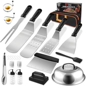 23-Piece Griddle Accessories Set for Outdoor Grilling