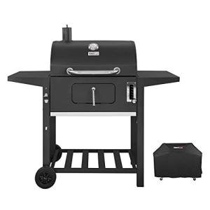 Royal Gourmet 24-Inch Charcoal Grill with Cover