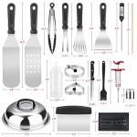 135-Piece Griddle Accessory Kit for BBQ Grilling