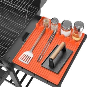 Large Silicone Griddle Mat and Spatula Pad