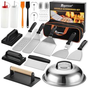 29-Piece Griddle Accessories Set with Spatula and Scraper