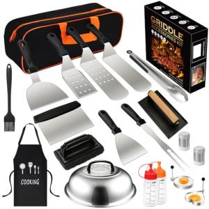 20-Piece Griddle Accessories Set for Outdoor Grilling