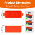 Silicone Grease Cup Liners for Blackstone Griddles