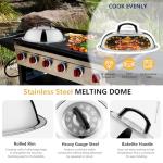 18-Piece Stainless Steel Griddle Accessories Kit