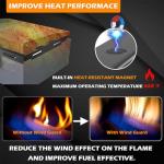 Magnetic Wind Guards for Blackstone 36" Griddle