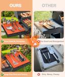 Large Silicone Griddle Mat and Spatula Pad