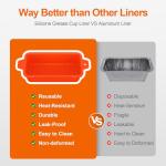 Silicone Grease Cup Liners for Blackstone Griddles
