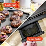 BELLA Nonstick Electric Griddle for Easy Cooking