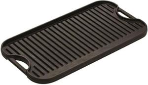 Lodge Reversible Cast Iron Grill/Griddle 20 x 10.44 Inch