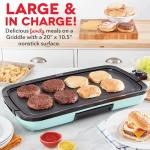 DASH Electric Griddle with Nonstick Plate and Drip Tray