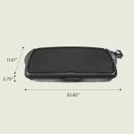 BELLA Nonstick Electric Griddle for Easy Cooking