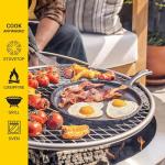 Lodge 10.5-Inch Pre-Seasoned Cast Iron Griddle