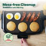 BELLA Smokeless Electric Griddle with Adjustable Temp