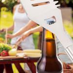 Heavy Duty BBQ Grill Tool Set - 4 Pieces