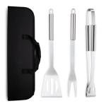 Stainless Steel BBQ Tool Set with Storage Bag