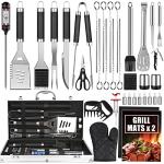 Cifaisi 38-Piece BBQ Accessory Set with Case