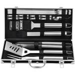 22-Piece Stainless Steel BBQ Tools Set