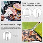 Stainless Steel BBQ Tool Set with Storage Bag