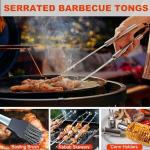 22-Piece Stainless Steel BBQ Tools Set