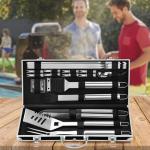 22-Piece Stainless Steel BBQ Tools Set